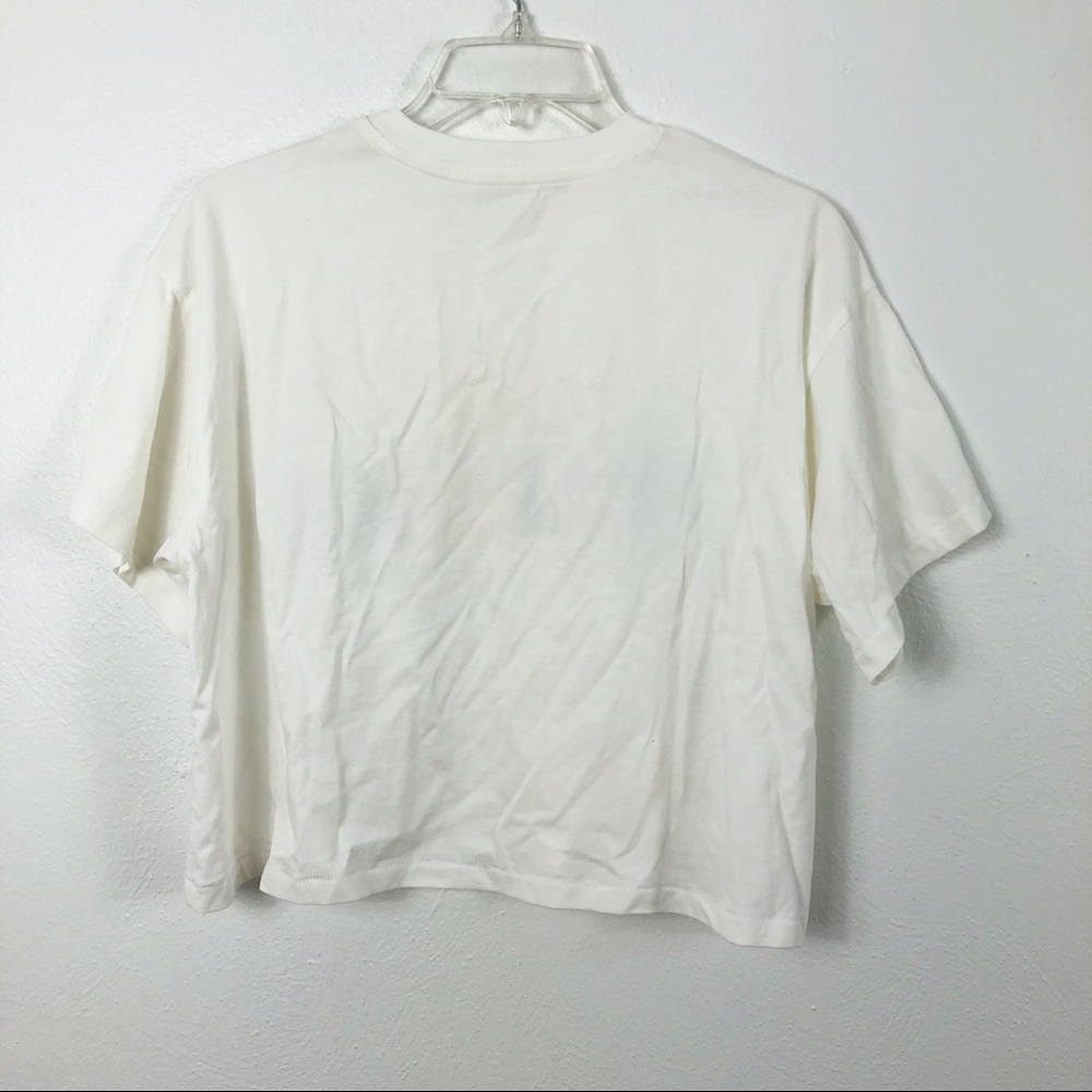 Daydreamer San Francisco Crop Tee in Stone Vintage - Picture 4 of 5